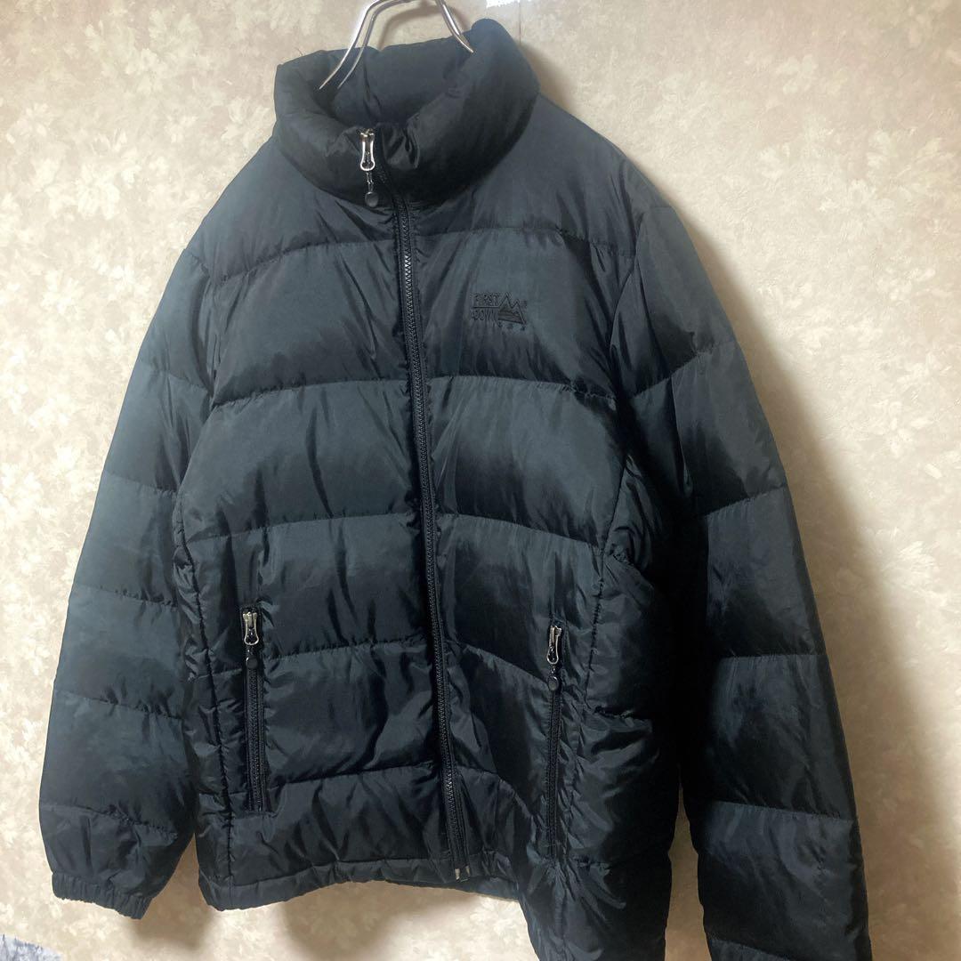 【美品】ファーストダウン ダウンジャケット 黒 Lサイズ 即日発送 ダウン90%