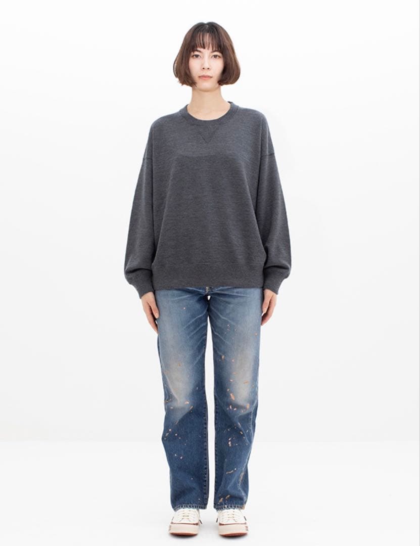 トップス WMV AMPLUS SWEAT L/S (SUPERFINE) W