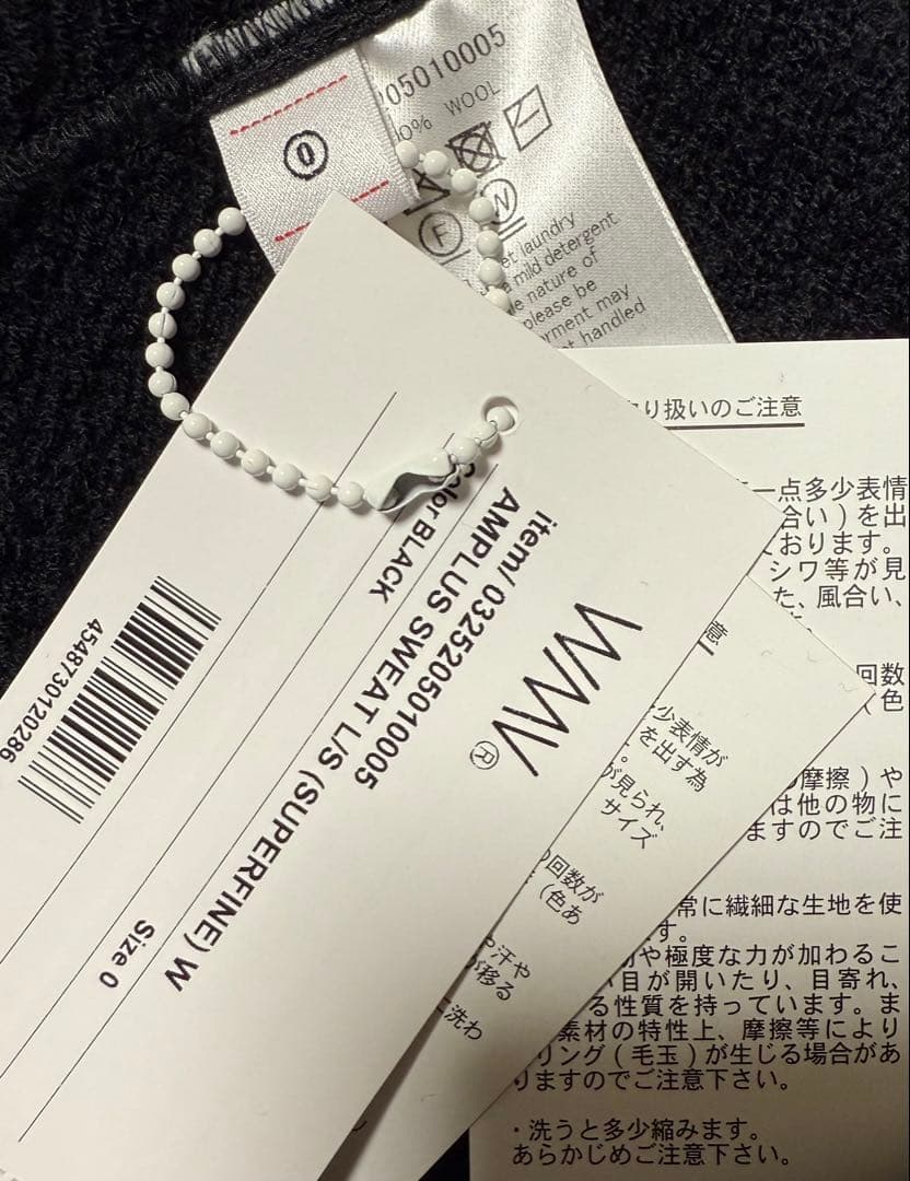 トップス WMV AMPLUS SWEAT L/S (SUPERFINE) W