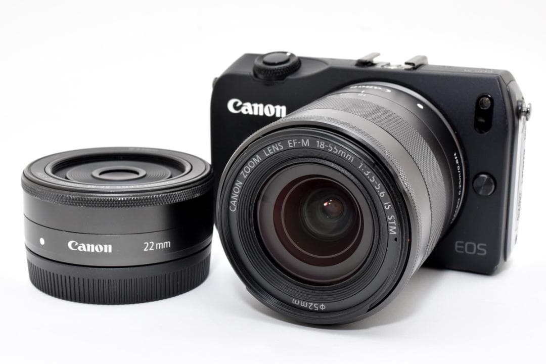 ■ 美品 ■ キヤノン　Canon EOS M ダブルレンズキット 付属品完備