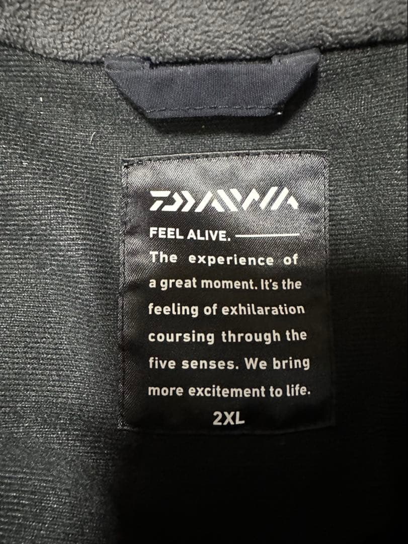 Daiwa ダイワ　フィッシングジャケット 防寒　2XL