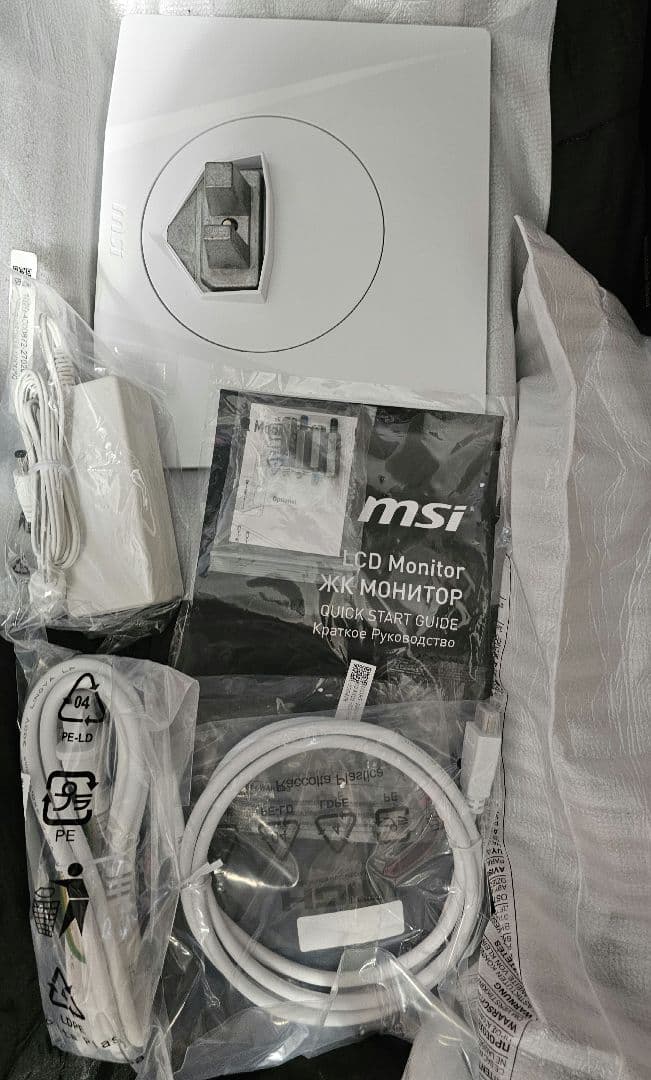MSI MAG 274PFW 27インチ FHD ゲーミング PC モニター