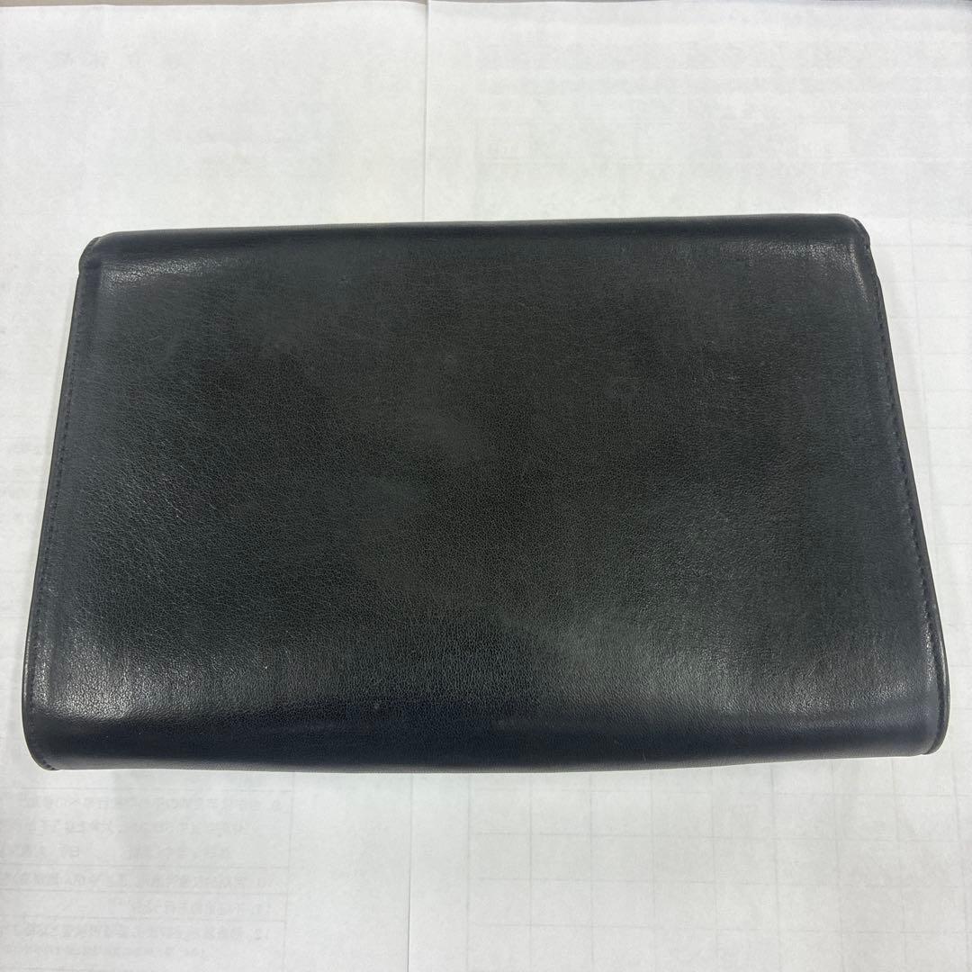 Dior 黒レザーショルダーバッグ※ストラップなし