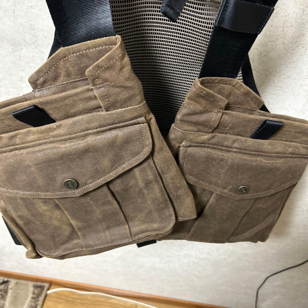 ORVIS ワックスドコットンべスト　未使用　フライ ルアー　ハンティング　渓流
