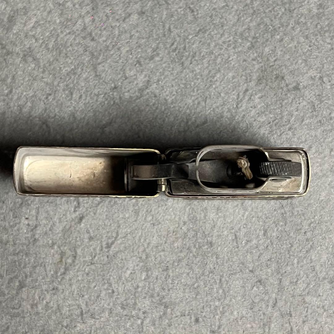 ビンテージ ZIPPO STERLING 1995 ベネチアン柄 シルバー