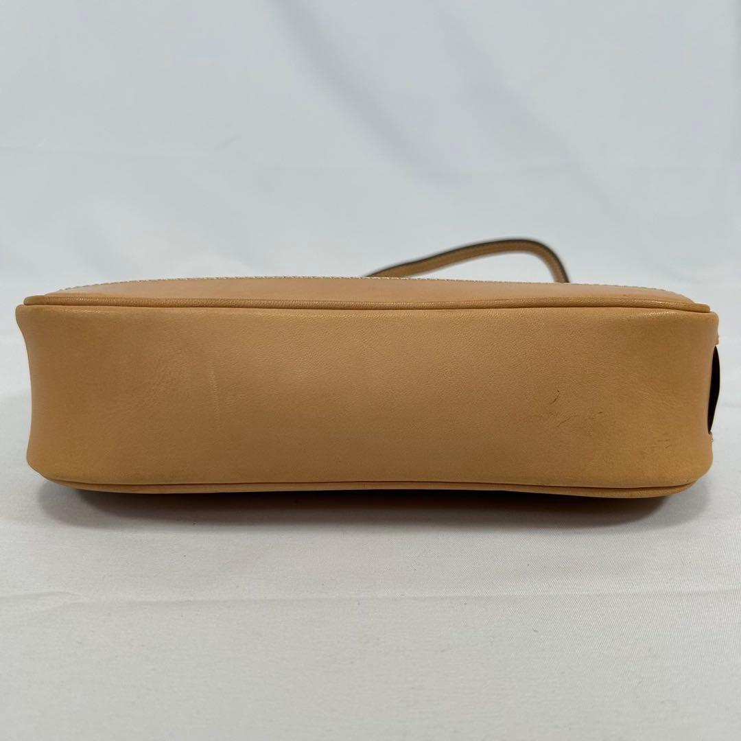 【極美品/カード付】コーチ 6094 ソーホー ワンハンドバッグ 手提げ 水色