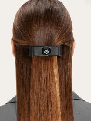 未使用✨フェラガモ ガンチーニ バレッタ ブラック ビバ ボウ ヘアアクセサリー