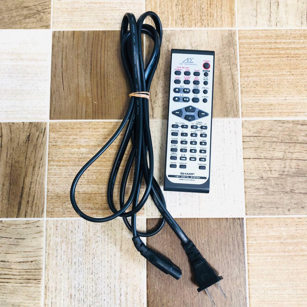 【美品】SHARP SD-CX80 オーディオシステム 本体