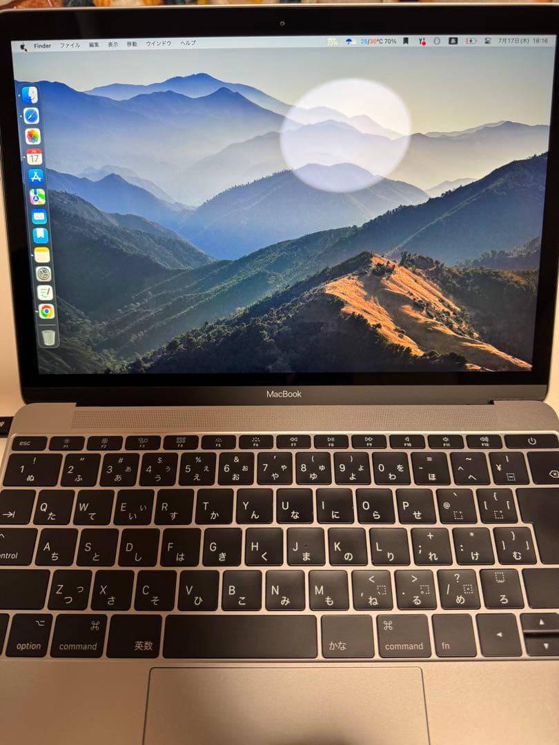 【希少16GB/512GB】MacBook 12インチ スペースグレイ 2017