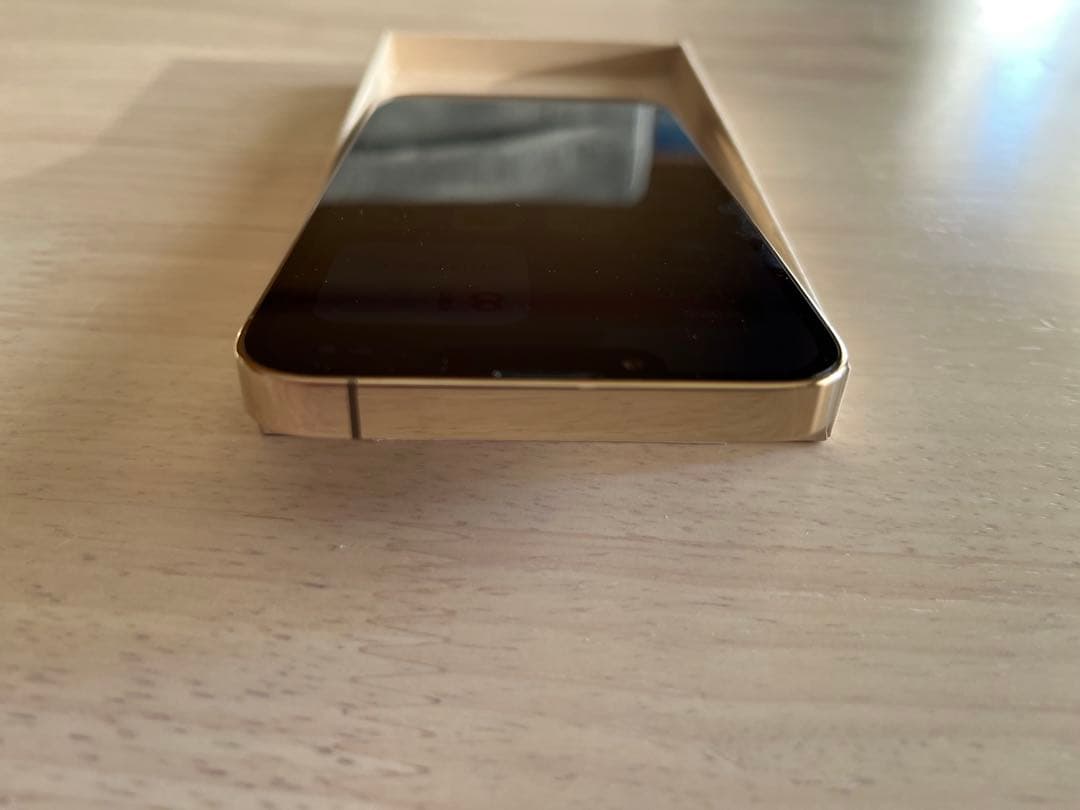 『美品』Apple iPhone 13 ゴールド本体+moftスタンド