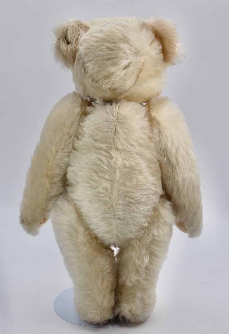 STEIFFF 1909 WHITE TEDDY BEAR レプリカ 約33cm