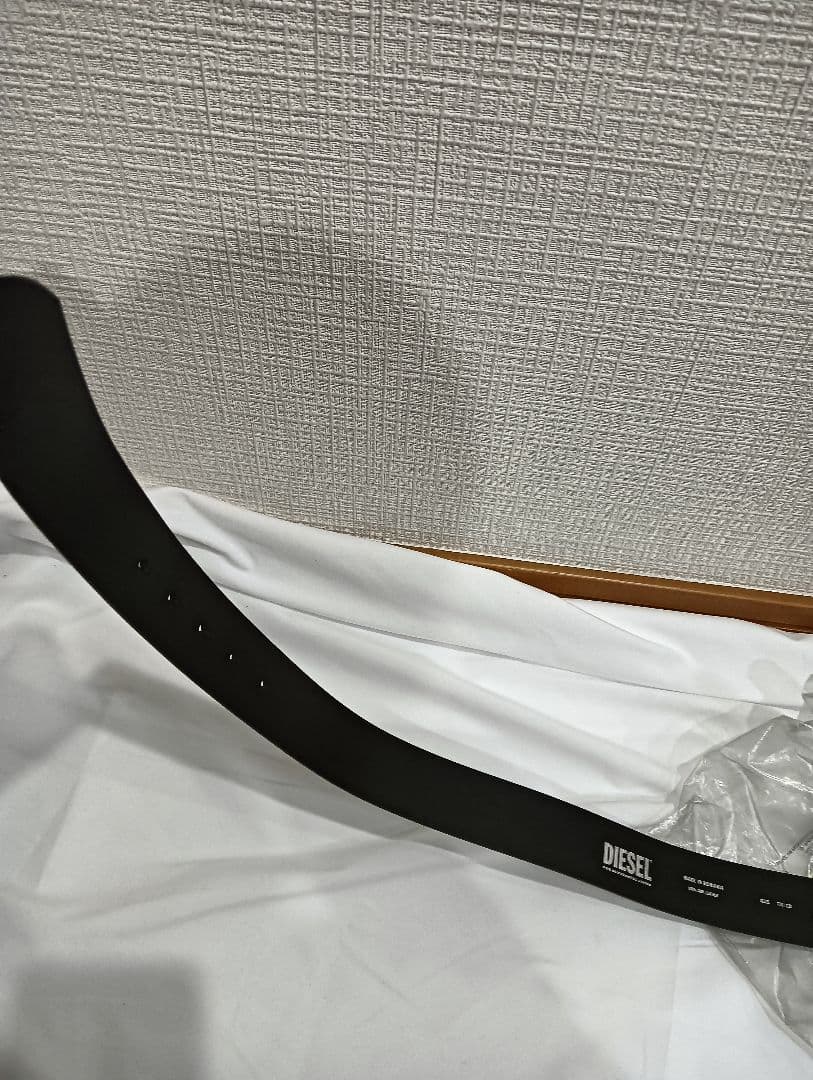 DIESEL ディーゼル ベルト X08727 PR666 ブラック 70サイズ