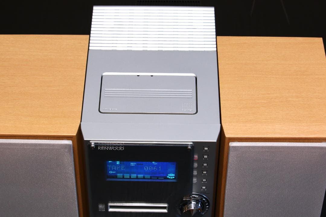 KENWOOD SL3MD CD/MD/TUNER/TAPE　コンポ　完動品