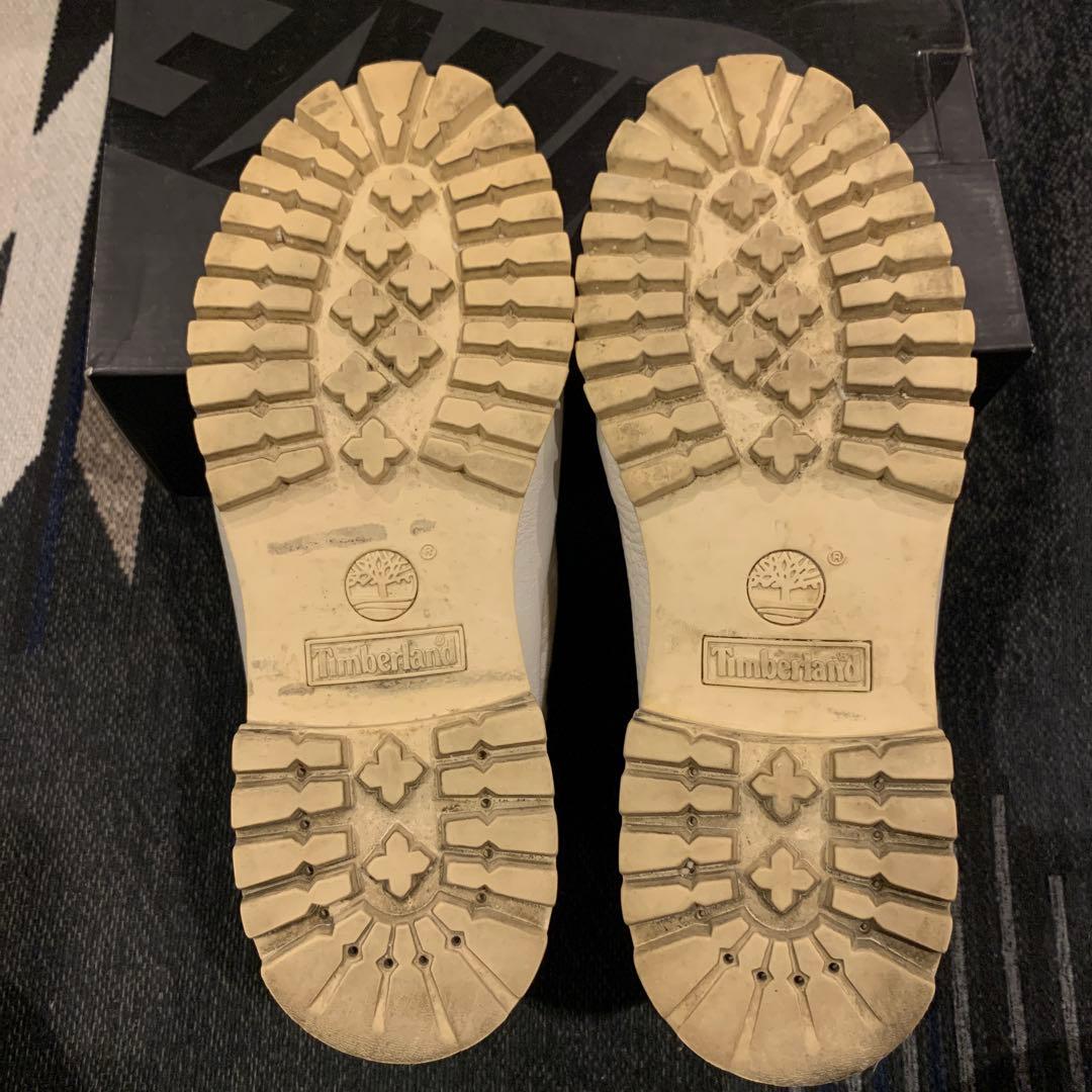 ティンバーランド ホワイト ワークブーツ27.5cm