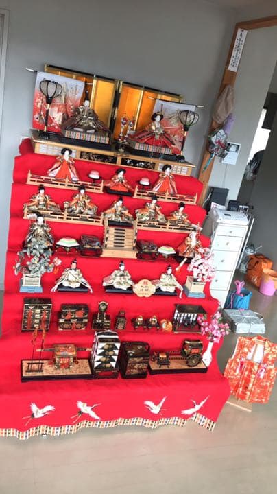 ひな壇　ひな祭り