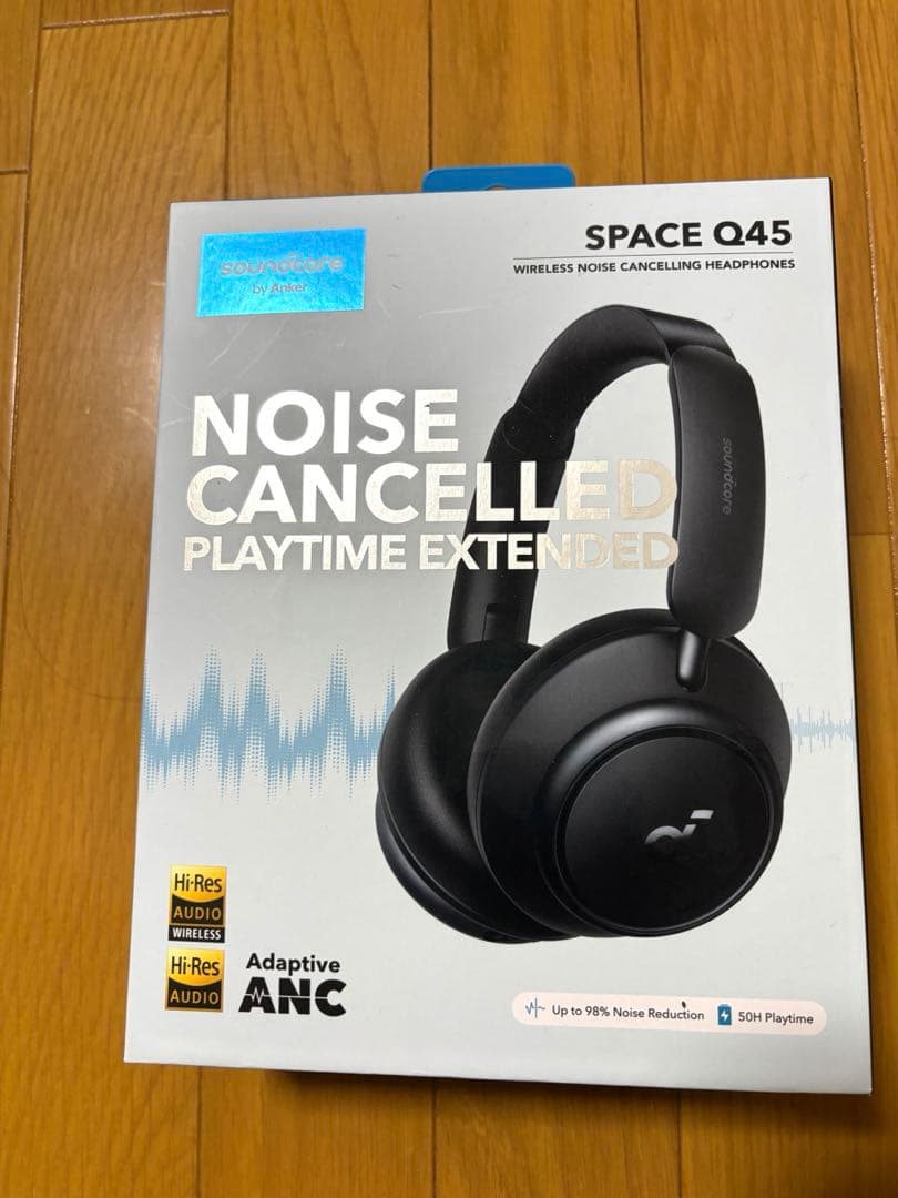 Soundcore SPACE Q45 ワイヤレスヘッドホン ブラック