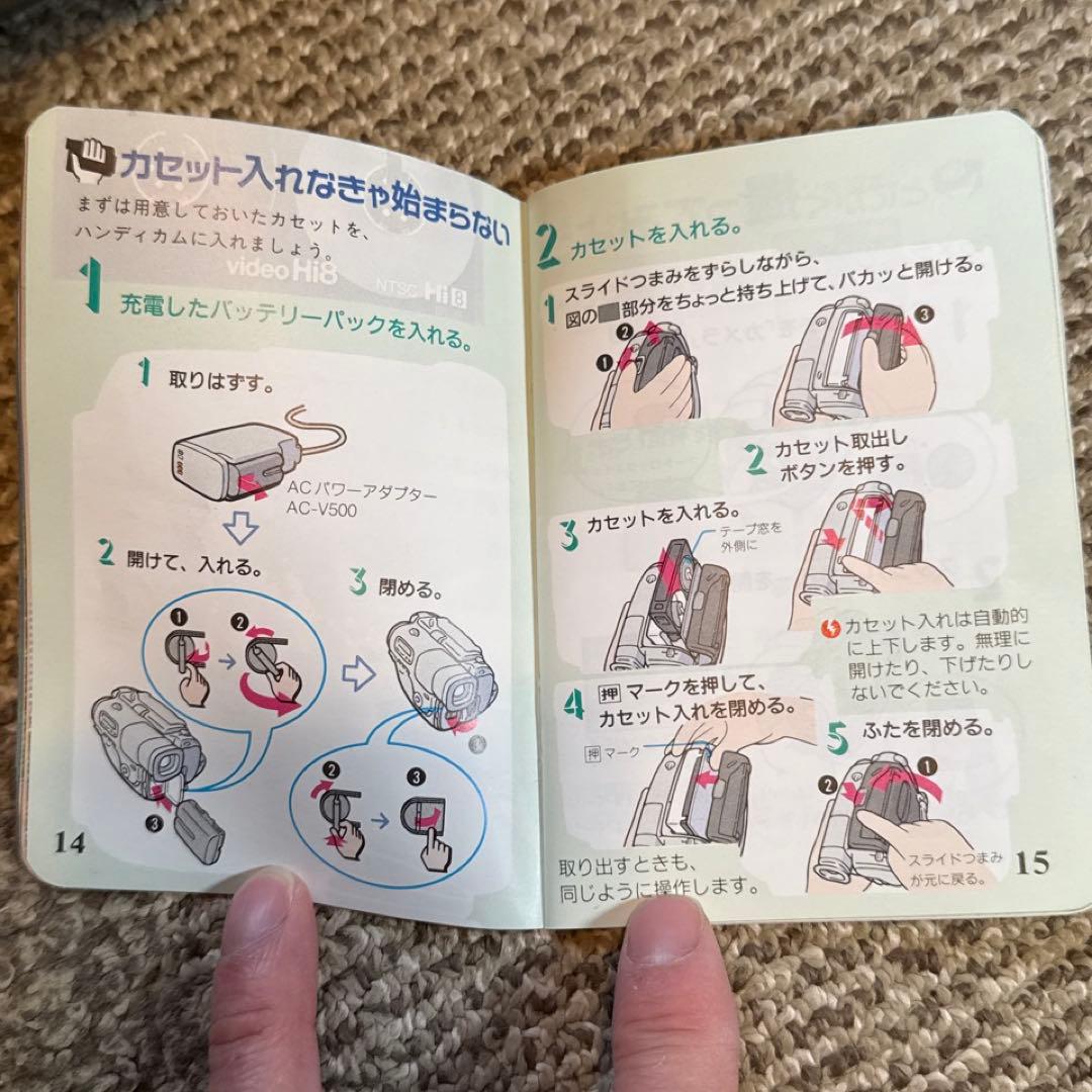 美品・動作良好 VideoHi8ソニーCCD-TR2 高画質8ミリビデオカメラ