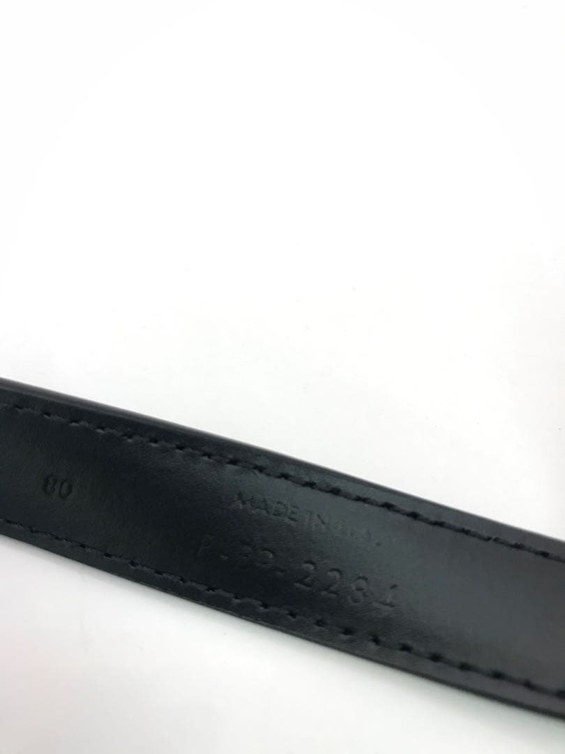 セリーヌ ベルト トリオンフ ゴールド金具 黒サイズ80 レザー保存袋