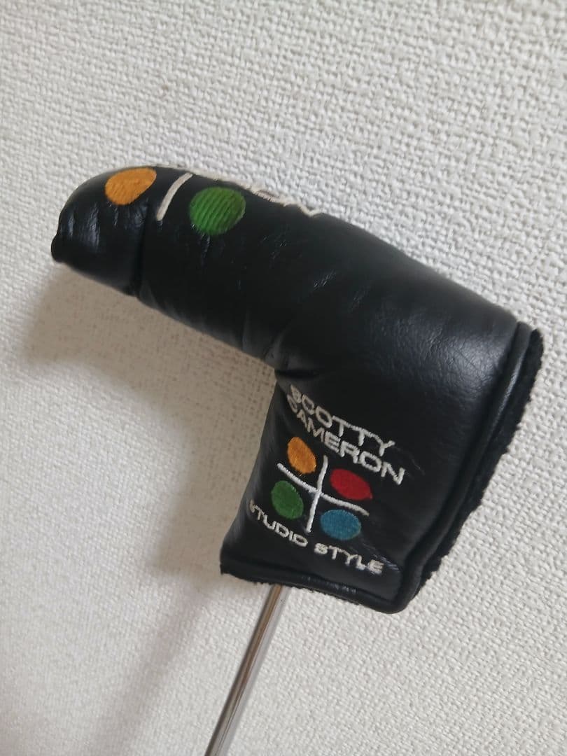 【希少・美品】タイトリスト・スコッティキャメロンスタジオスタイルのパターカバー