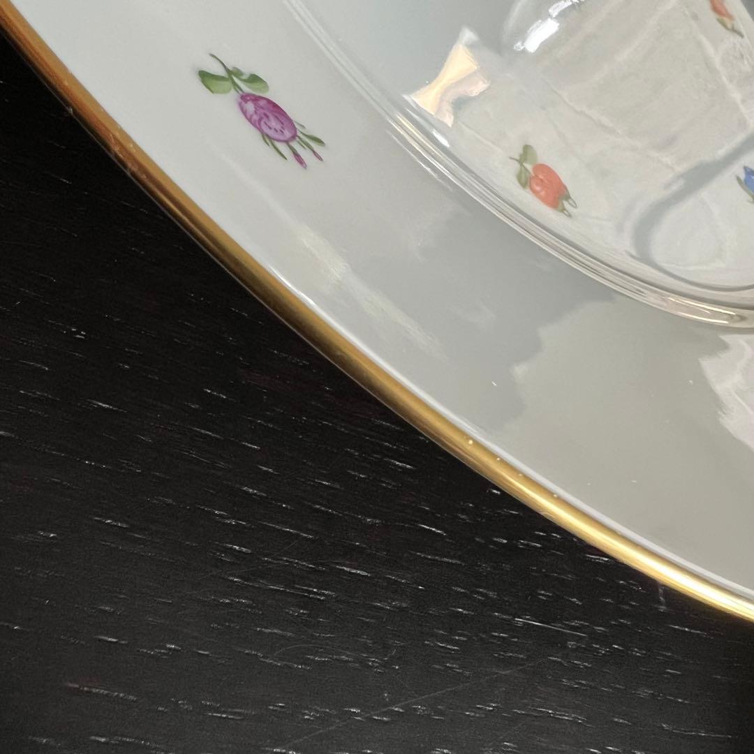 アウガルテン『スキャタードフラワー』ディナープレート 2枚セット