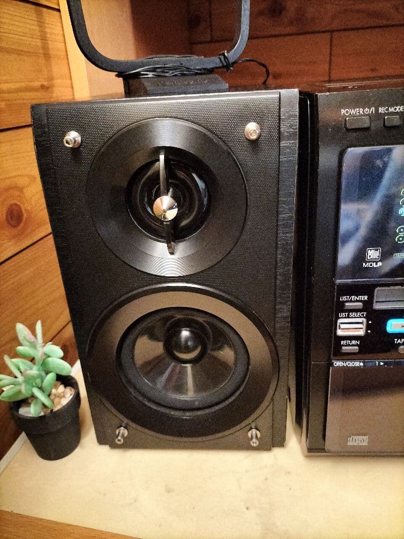 panasonicミニコンポSA-PM710SDリモコン取扱い説明書付き