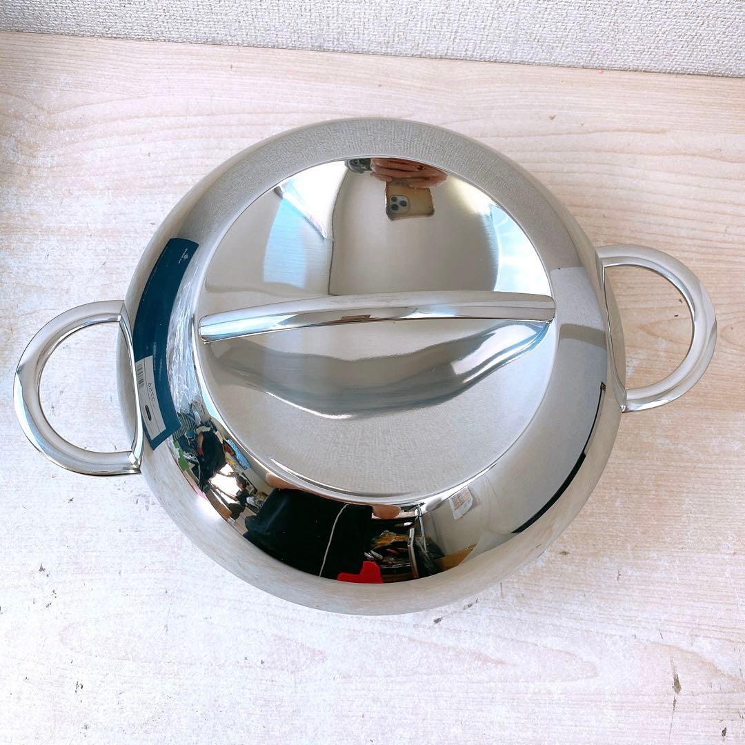 極美品●ビタクラフト アップル キャセロール 24cm アップル鍋 No2756