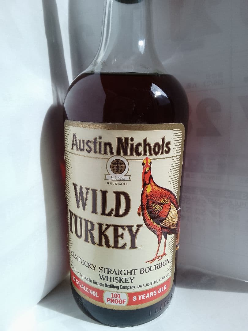WILD TURKEY 8年 1000ml 101PROOF 古酒【未開封】