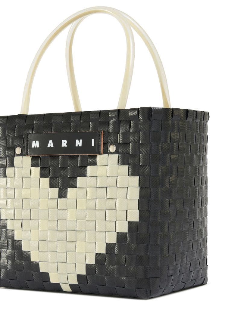 MARNI かごバッグ バスケット LOVE MINI BASKETBAGハート
