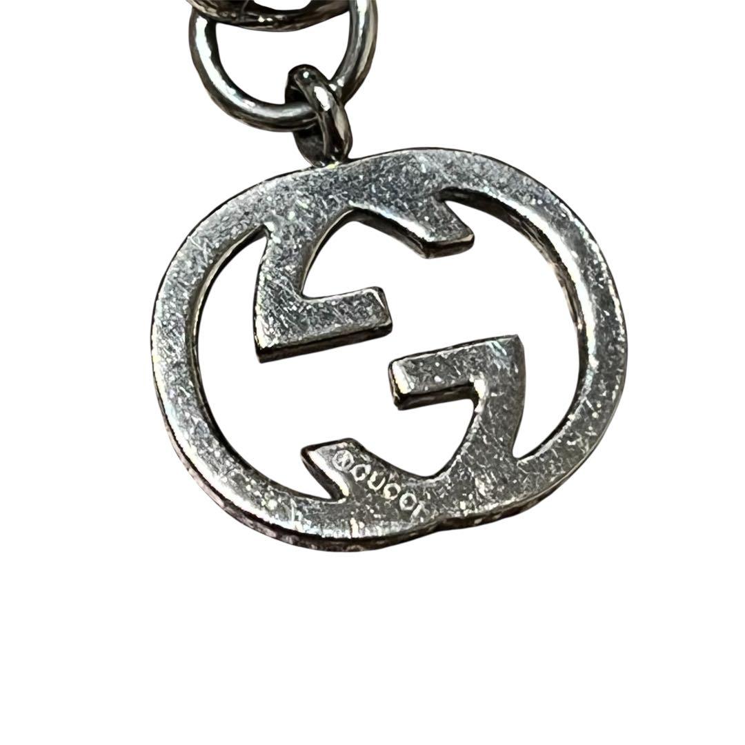 GUCCI 腕時計 チャームブレス ウォッチ GG シルバー 107
