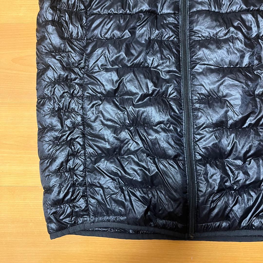 patagonia 2019F マイクロパフベスト ブラック 企業ロゴ