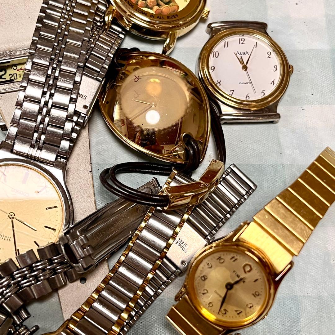 未確認ジャンク☆SEIKO、CITIZEN、Baby-G、TIMEX等32点