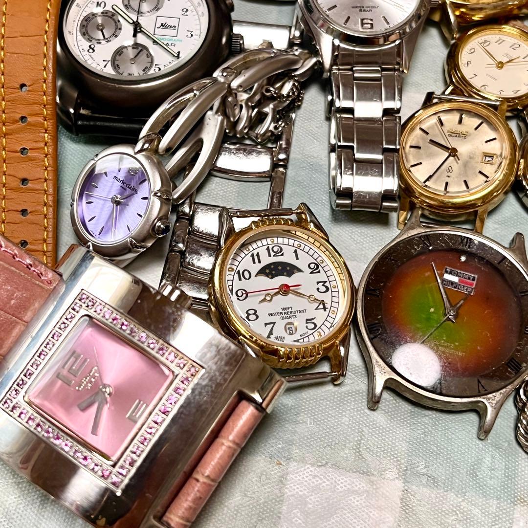 未確認ジャンク☆SEIKO、CITIZEN、Baby-G、TIMEX等32点
