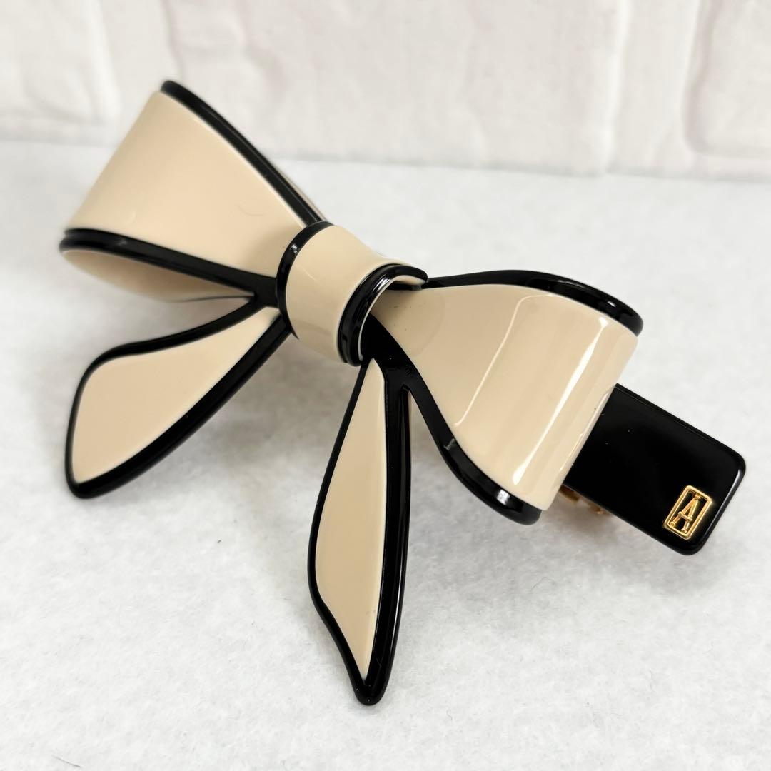 ALEXANDRE DE PARIS　リボン　バレッタ　8cm リズレシリーズ