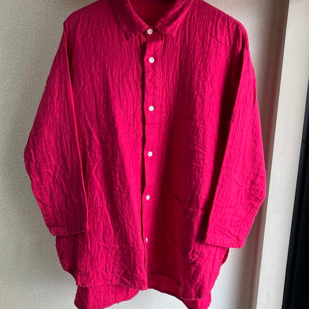 【美品】plantation マシュマロガーゼブラウス