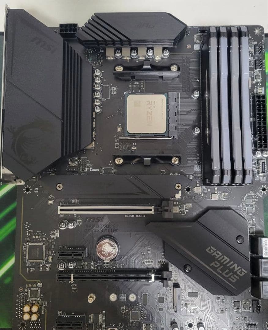 AMD Ryzen5900XMSI B550Corsaiメモリ+gtx 1080