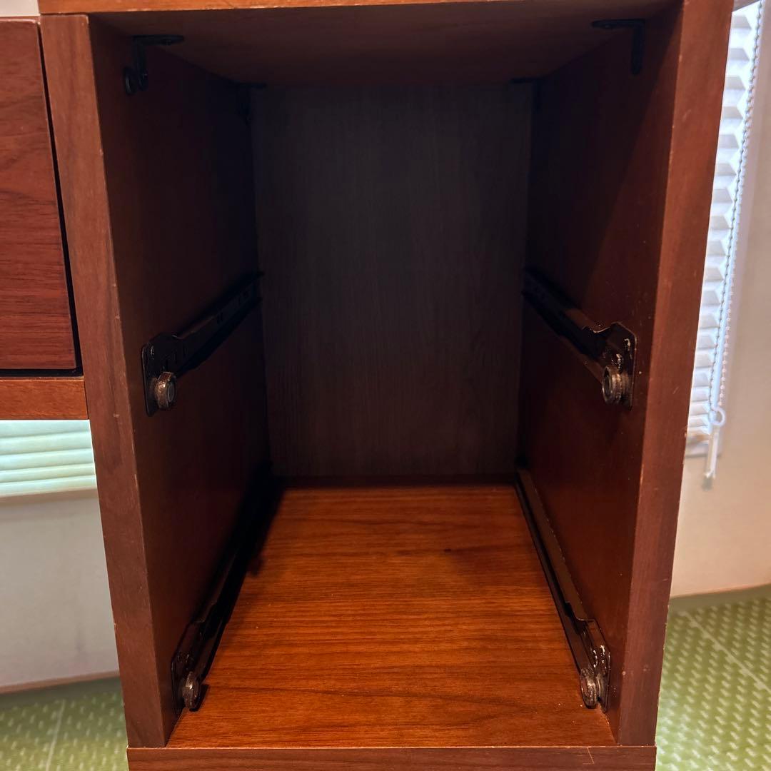 NOCE ブラウン木製ドレッサー