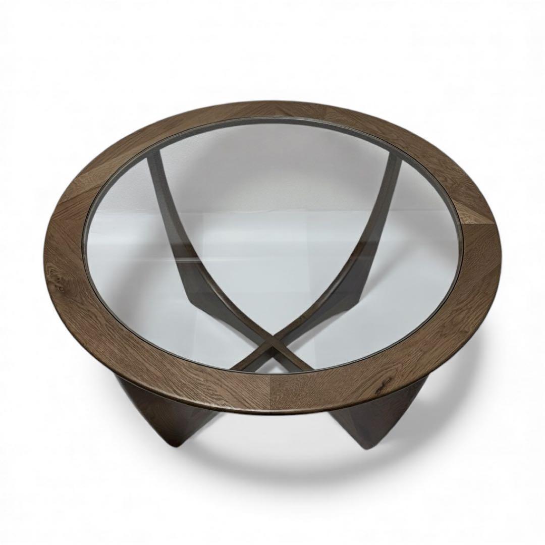 美品 CLASH GATE クラッシュゲート ジース コーヒーテーブル オーク材