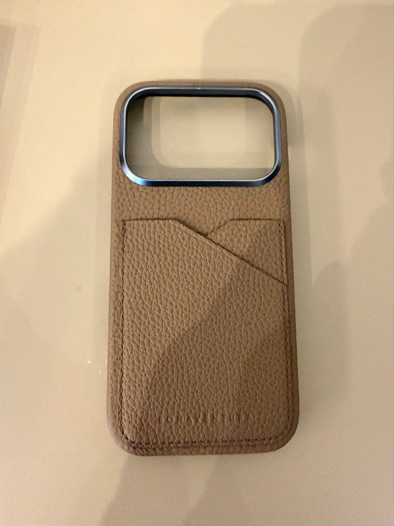 BONAVENTURA ベージュ iPhone17proケース