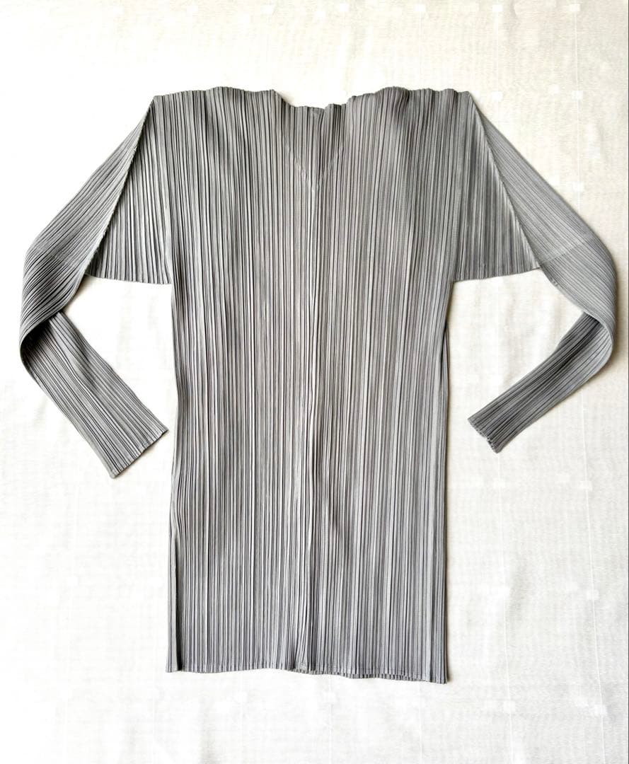 ISSEY MIYAKE イッセイミヤケ　プリーツプリーズ ノーカラージャケット