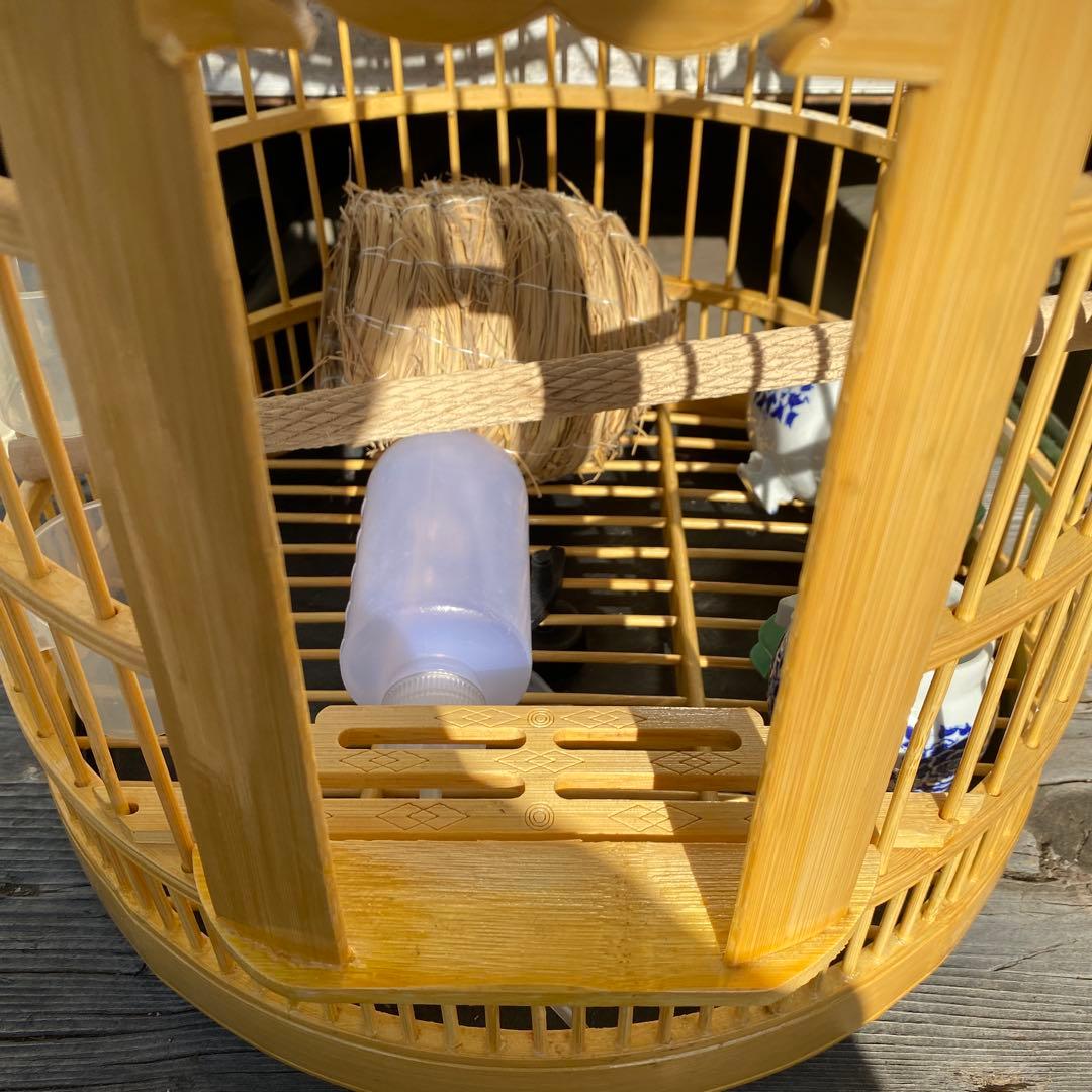 竹製鳥かご