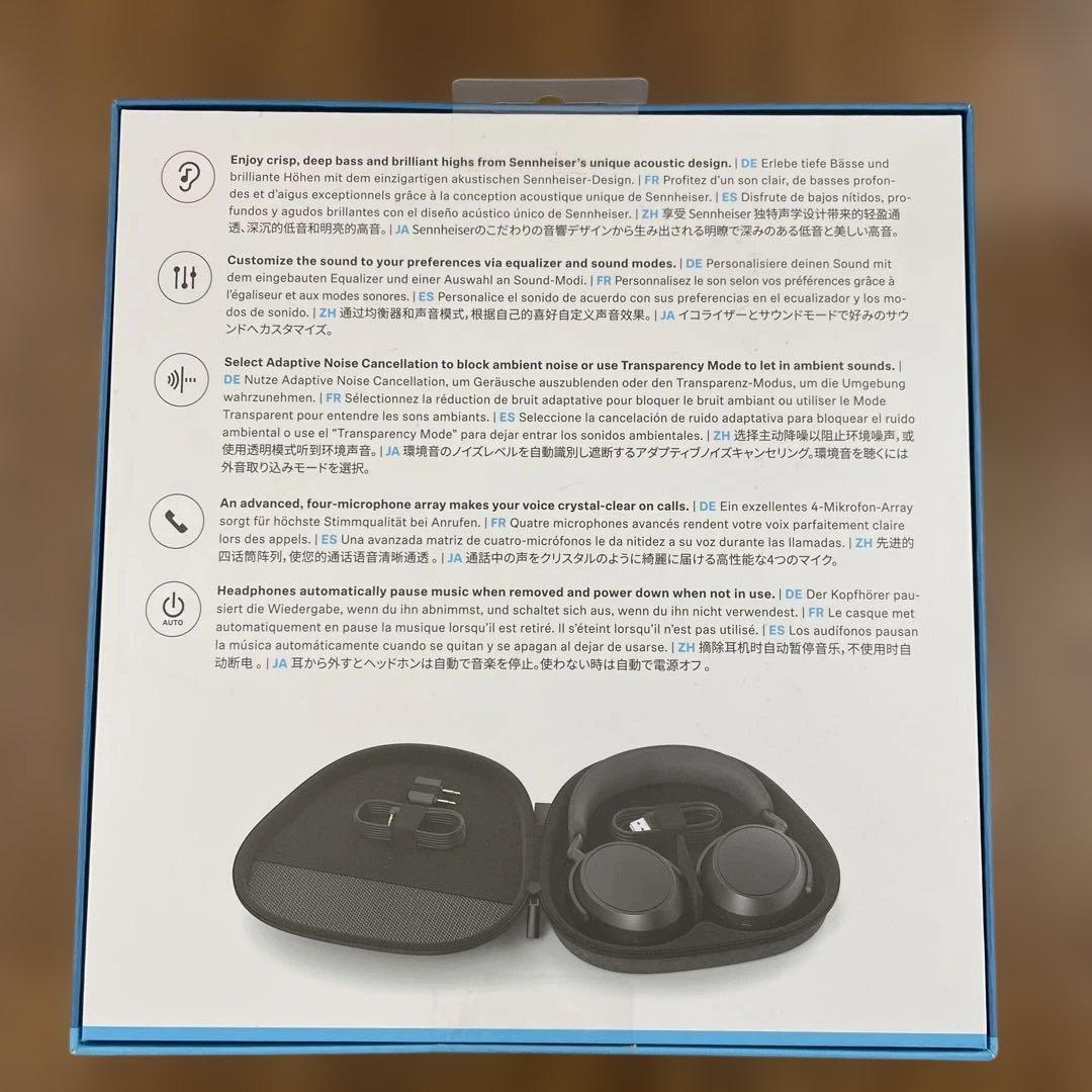 10323 未開封SENNHEISER MOMENTUM 4 Wireless黒