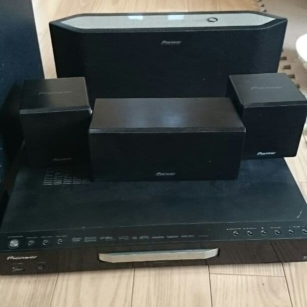 パイオニア5．1サラウンドスピーカー