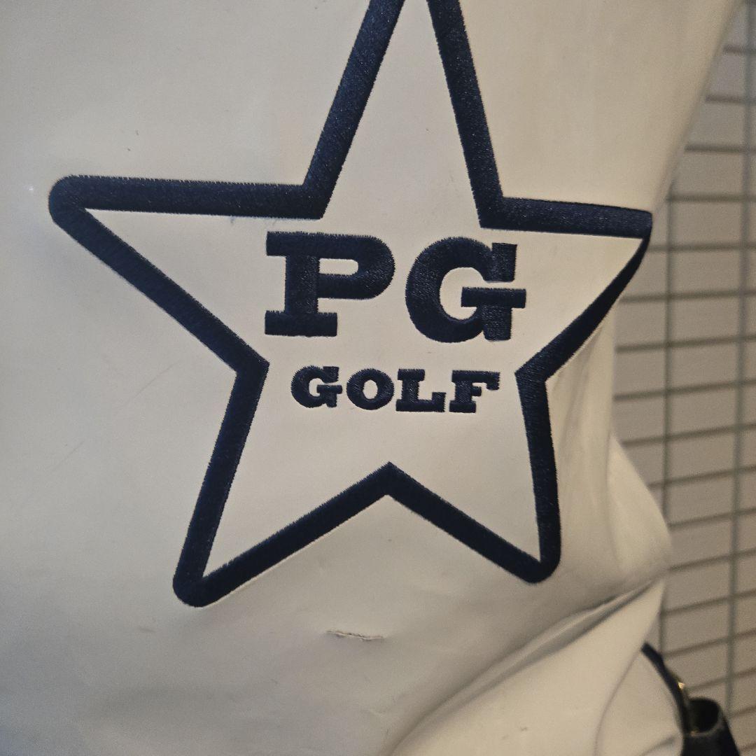 も*ち様 PEARLY GATES/ パーリーゲイツ キャディバッグ ホワイト/