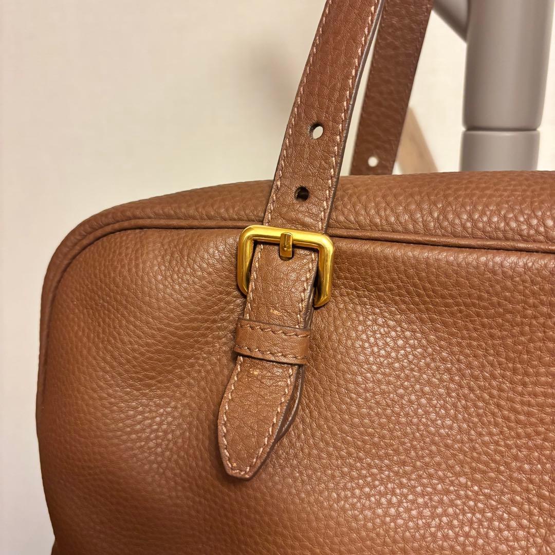 【未使用】miumiu ボストンバッグ ヴィッテロダイノレザー