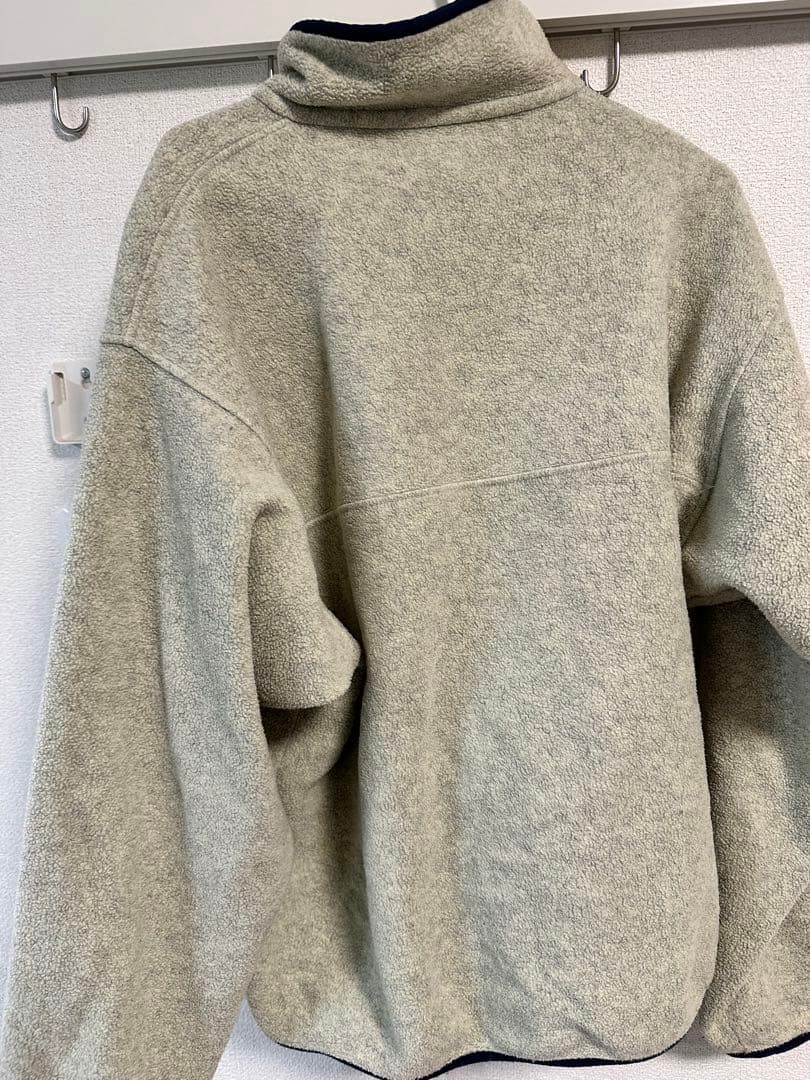 Patagonia フリース ハーフジップ ベージュ