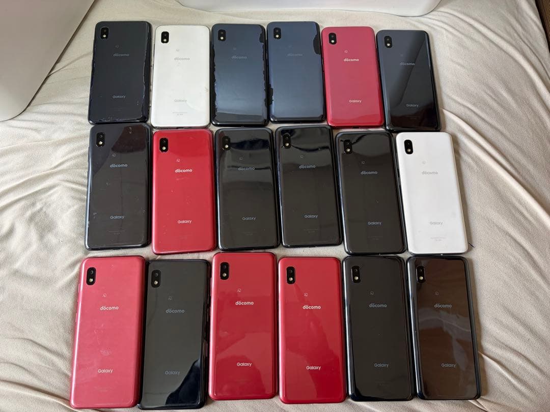 GALAXY A21 カラー3種類初期化済み35個docomo2