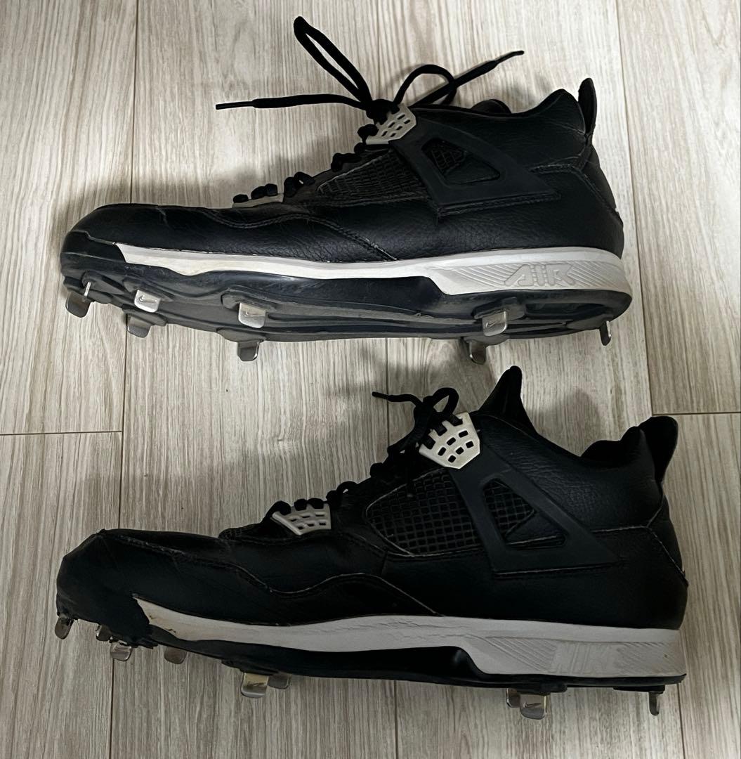 希少　激レア　ナイキ　エアジョーダン4 オレオ　野球　スパイク　30.5cm