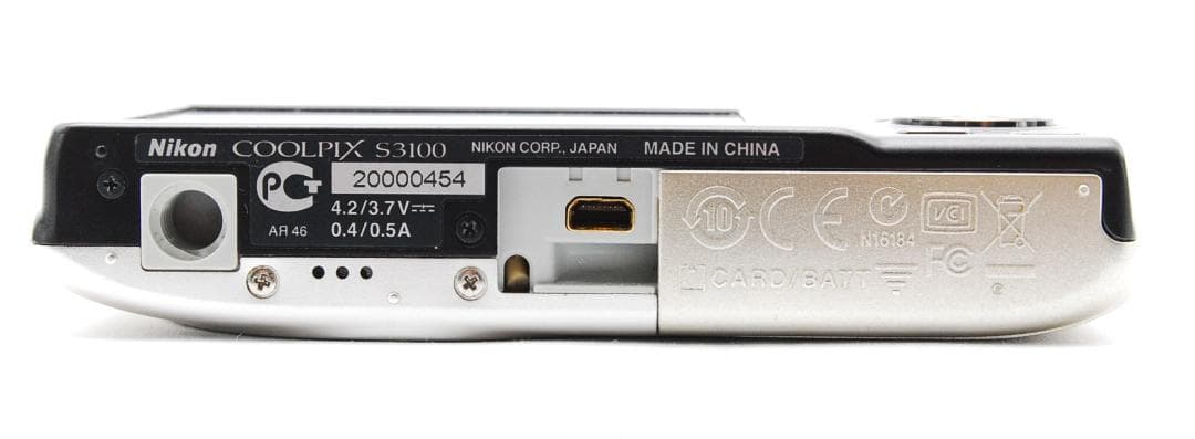 【美品/動作確認済】Nikon　CoolPix S3100 バッテリー充電器付