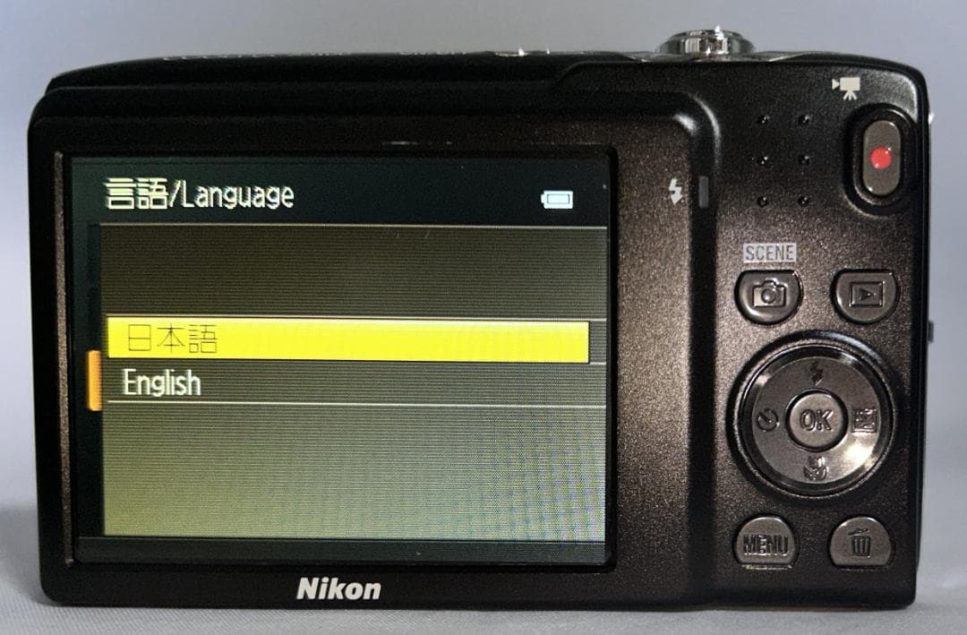 【美品/動作確認済】Nikon　CoolPix S3100 バッテリー充電器付