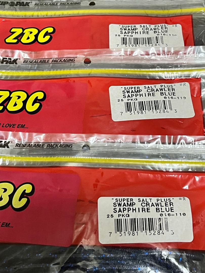 ベイブ ZBC スワンプクローラー サファイアブルー 新品未使用